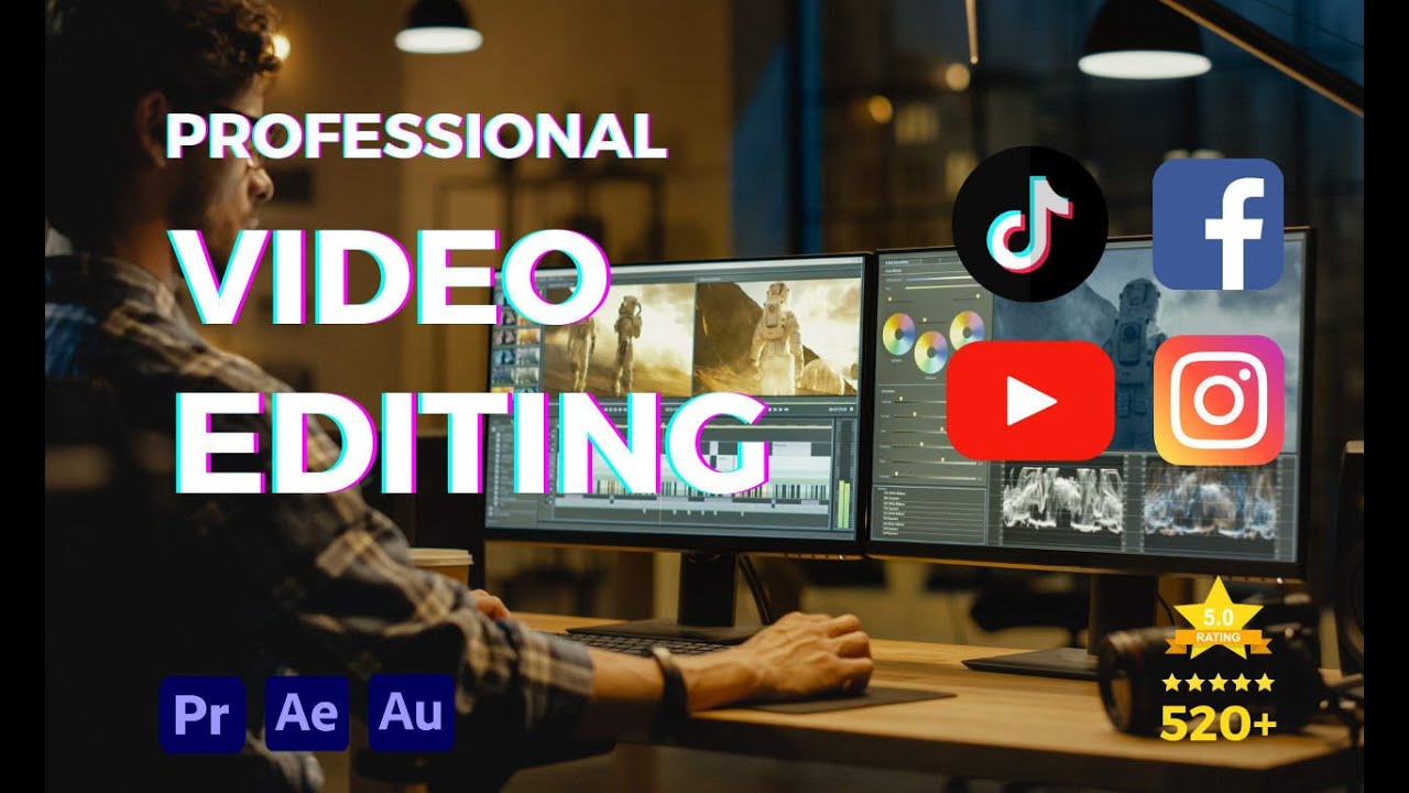 I will do professional video editing - YouTube