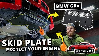 Don't Drive Your Modern BMW Without This Mod -  Mishimoto Skid Plate Install - G87 M2 G80 M3 G82 M4