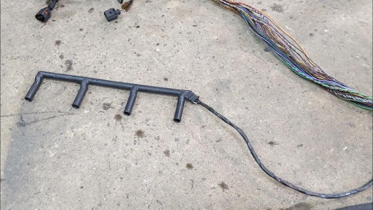 VW Jetta TDI BRM Glow Plug Harness Replacement 2005.5 2006 YouTube