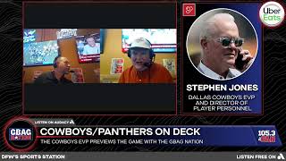 Stephen Jones on Panthers Matchup | 105.3 The Fan