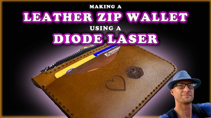 Laser Engraving Leather Wallet - Galvo vs Plotter 