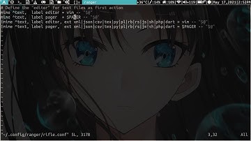 How to Change the Default Text Editor in ranger!!!!!!!!