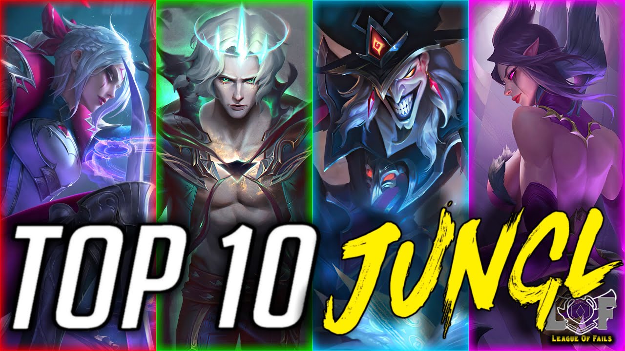 Top 10 Champions 2021 - League of Legends | LoL Perfect Jungler Montage - YouTube