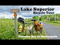 Lake Superior Bicycle Tour Video: Thunder Bay to Minneapolis