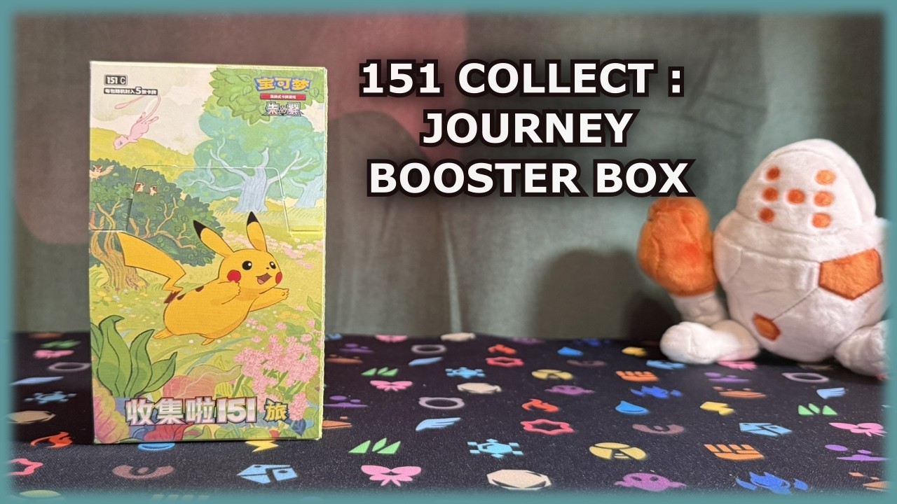 151 journey booster box Pokemon TCG Scarlet and Violet English This set is a the Chinese equivalent of Scarlet Pokmon TCG CN: Collect 151