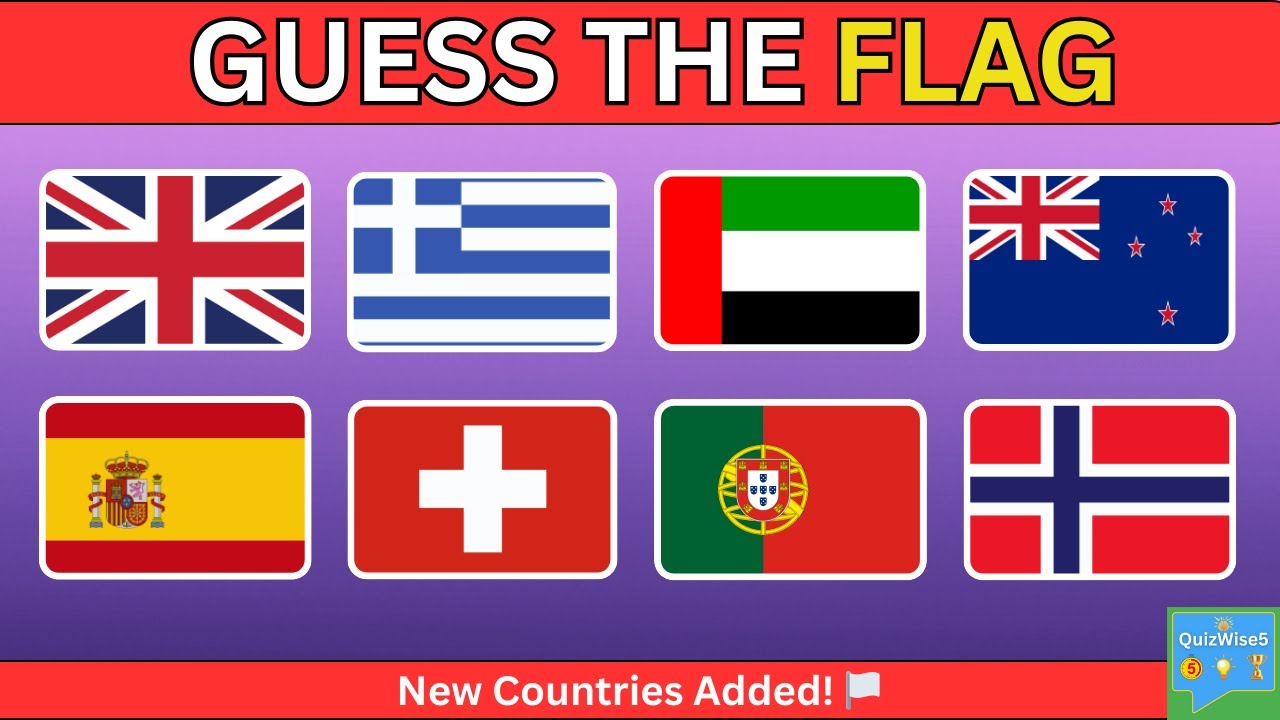 Can You Guess the Country by Its Flag? 🏴 | Fun & Educational Flag Quiz ...