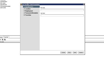 Configuring Input Presentations