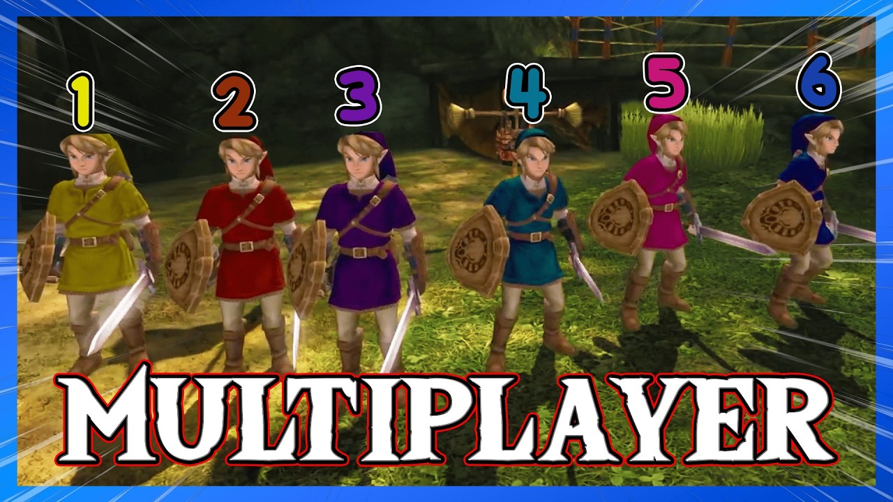 We Assembled 6 Morons For TWILIGHT PRINCESS MULTIPLAYER!