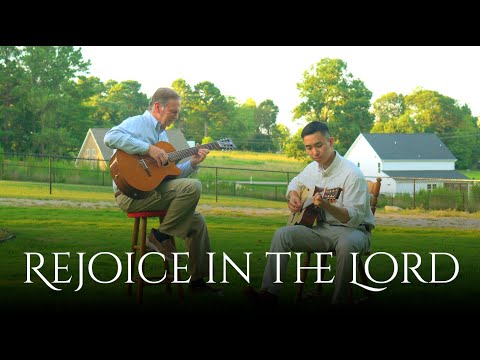 Rejoice in the Lord - Guitar Instrumental Christian Music with Lyrics