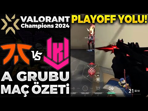 FNATIC vs KRÜ MAÇ ÖZETİ | VALORANT CHAMPIONS 2024