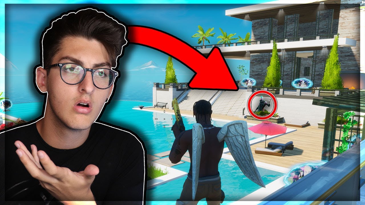 ΚΡΥΦΤΟ ΣΕ ΒΙΛΑ ΣΤΟ FORTNITE !