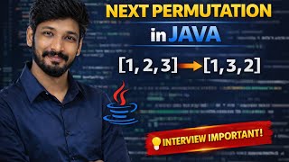 Find Next Permutation | Java DSA Tutorial