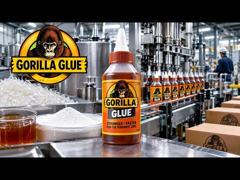 How Gorilla Glue Is Made | Inside the Gorilla Glue Manufacturing Process