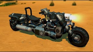 american bike 'BULL' tutorial in survival no mod : scrap mechanic