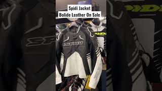 Motorhelmets Motorcycle Store Jacket Sale - Spidi Bolide Leather Jacket Sale