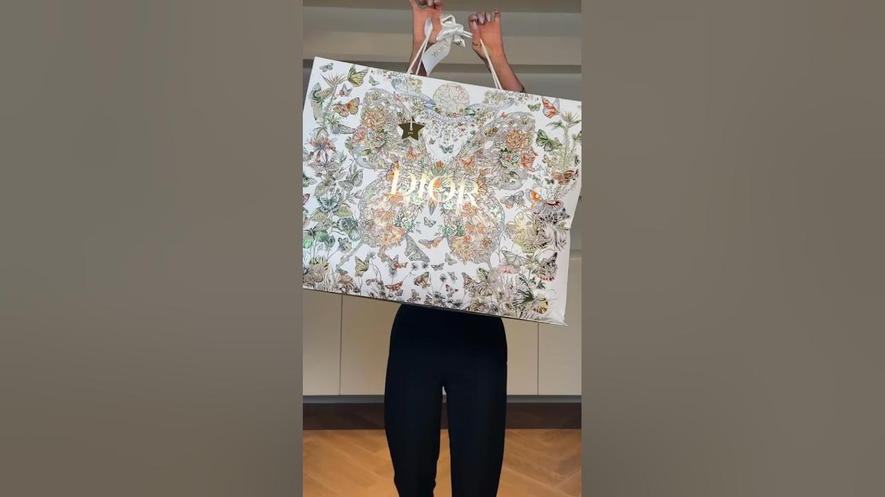 Самый большой пакет от #dior ever ️‍🔥 #шоппинг #бренд #luxury #shopping ...