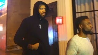 Lakers Star JaVale McGee Towers Over Everyone In Sight In West Hollywood