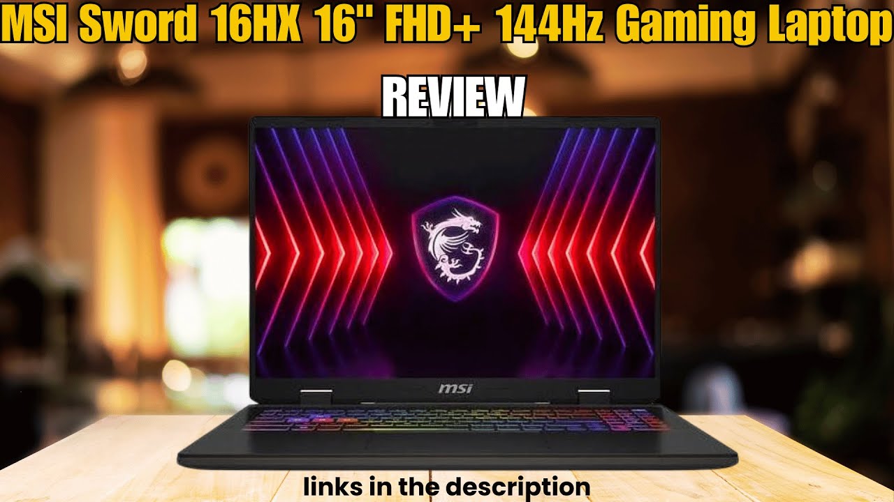 MSI Sword 16HX Gaming Laptop Review ✓ | 14th Gen i7, RTX 4060 