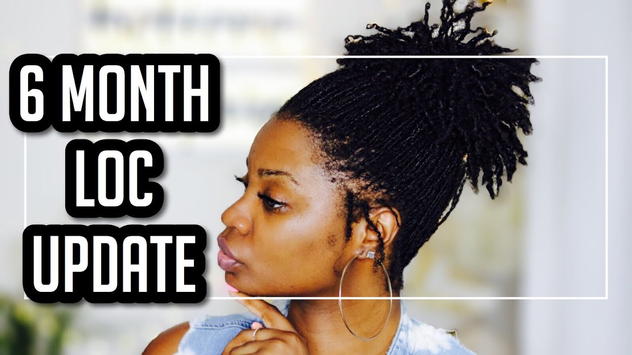 Sisterlocks - 6th month loc update | Drknlvely - YouTube