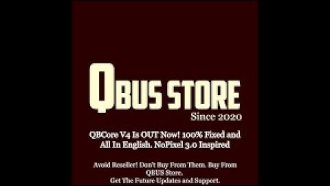 QBUS Nopixel 3.0 Server is OUT! : Discord: QBCore#4011