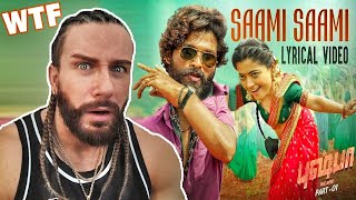 🇺🇸Rap Fan First Time Hearing #SaamiSaami (Tamil) Lyrical | Pushpa Songs | Allu Arjun, Rashmika