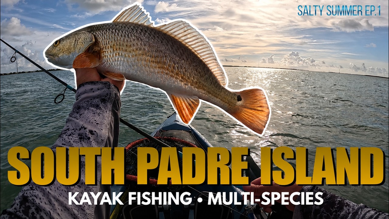 THE SUMMER BITE IS FINALLY HERE! | South Padre Island Kayak Fishing