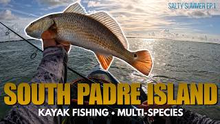 THE SUMMER BITE IS FINALLY HERE! | South Padre Island Kayak Fishing