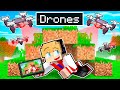 USEI DRONES PARA ENCONTRAR MEUS AMIGOS NO ESCONDE ESCONDE DO MINECRAFT !