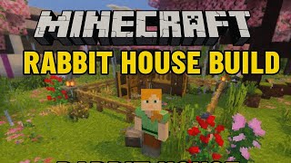 Cute Minecraft Rabbit House Build 🐰 | Perfect for Your Pets! screenshot 3