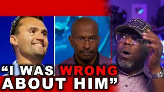 Van Jones shows the message Charlie Kirk sent him one day before he was killed Profile