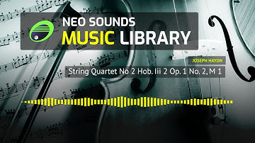 Joseph Haydn - String Quartet No 2 Hob. Iii 2 Op. 1 No. 2, M 1 (music library for creators)