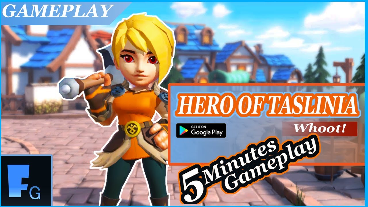HERO OF TASLINIA GAMEPLAY - (ENG) TURN BASED ANDROID - YouTube