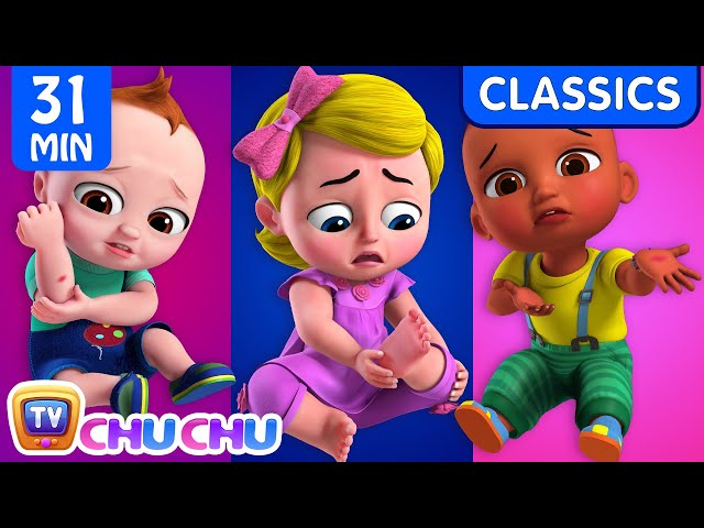 The Boo Boo Song, ABC Song & More with Baby Taku - Top 10 Popular Nursery Rhymes by ChuChu TV class=