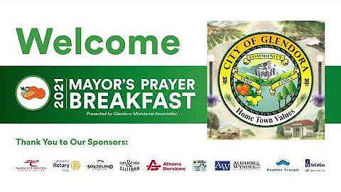City of Glendora 2021 Mayor's Prayer Breakfast