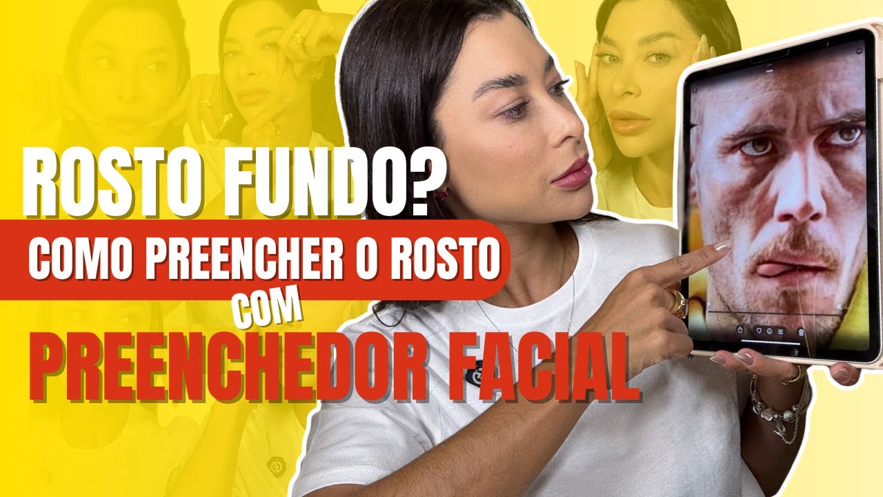 Preenchedores FACIAIS resolvem rosto fundo? O SEGREDO para tratar rosto fundo que ninguém te contou!