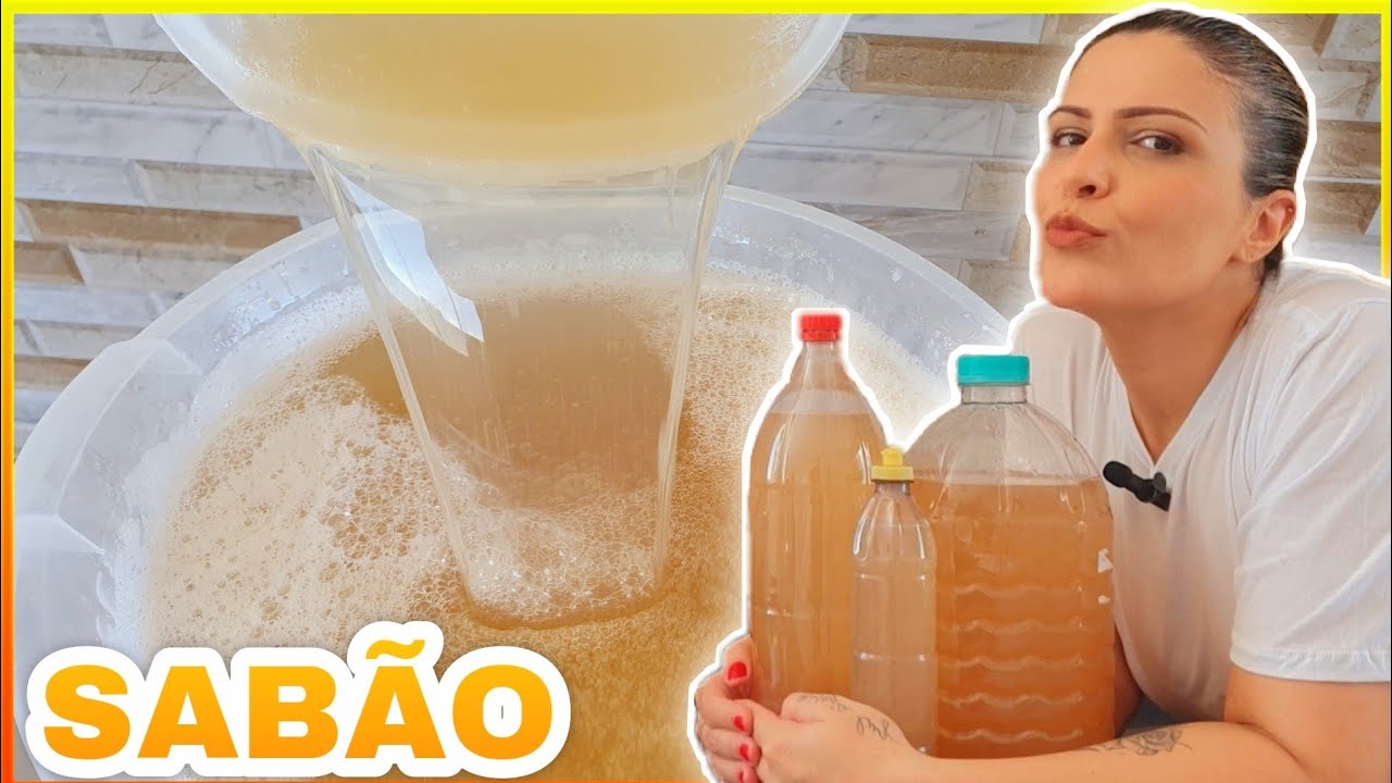 SABÃO LIQUIDO DE ÁLCOOL COM 3 INGREDIENTES! - YouTube