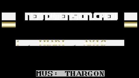 C64 Crack Intro:  New Dimension Crew Intro 1990