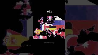 Europe map (1600s-2022) #shorts #viral #trending #history