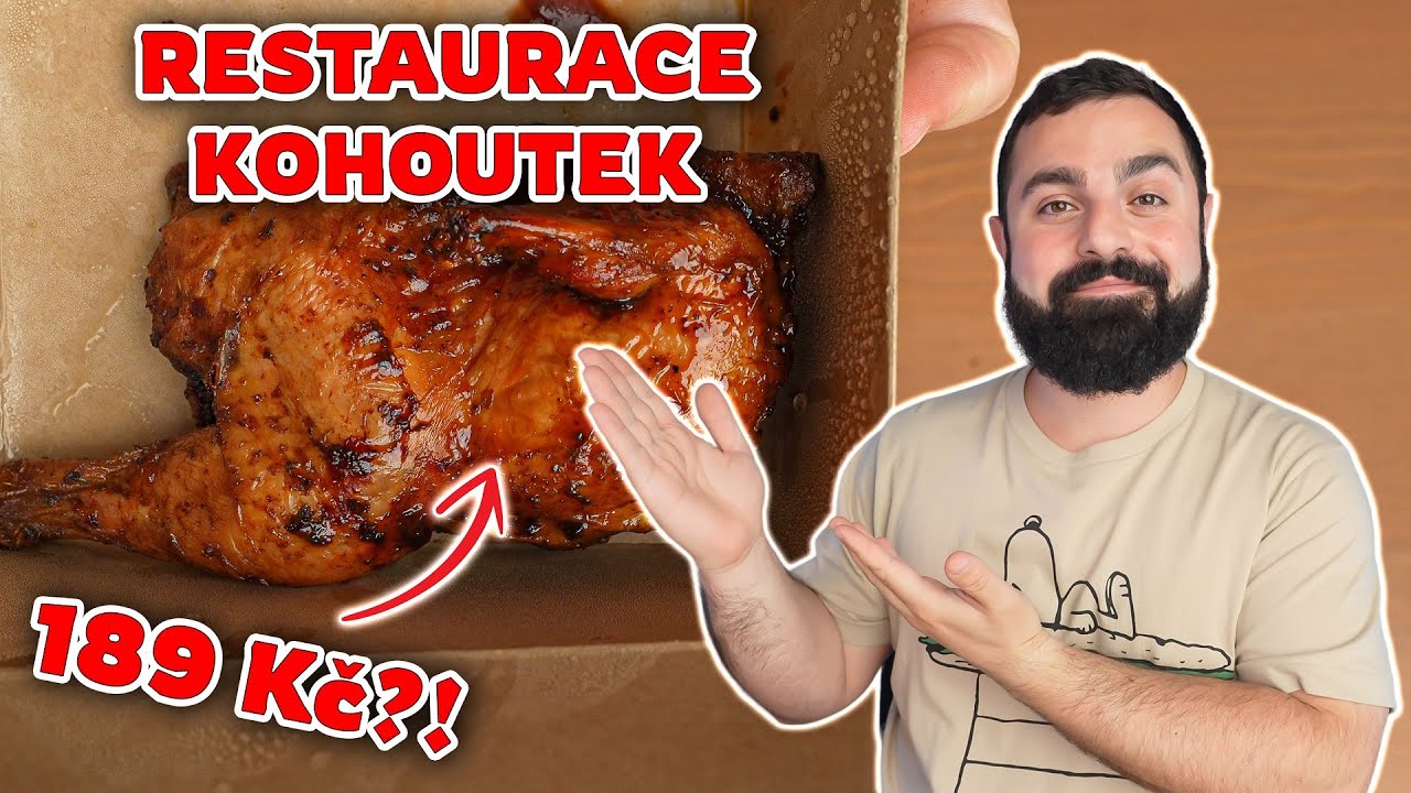 Grilované Kuře s nádechem LUXUSU?! Restaurace Kohoutek.