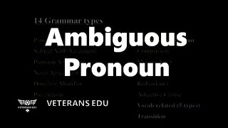 Ambiguous Pronoun | SAT Grammar #7 | Daniel’s SAT Writing 101