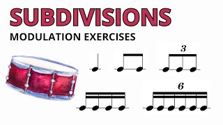 Get Your Subdivision Modulation Butter Smooth With These Exercises 🥁🎶