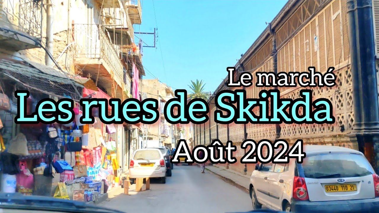balade dans les rues de Skikda ex-philippeville rue Antoine Bruno rue d'Austerlitz place Victor Hugo