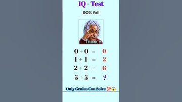 IQ Test Challenge | Only 1% Can Solve This! | Brain Test 2025 #viral #mathpuzzle #trending #shorts