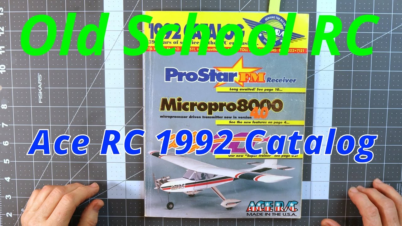 Old School RC Ace RC 1992 Catalog