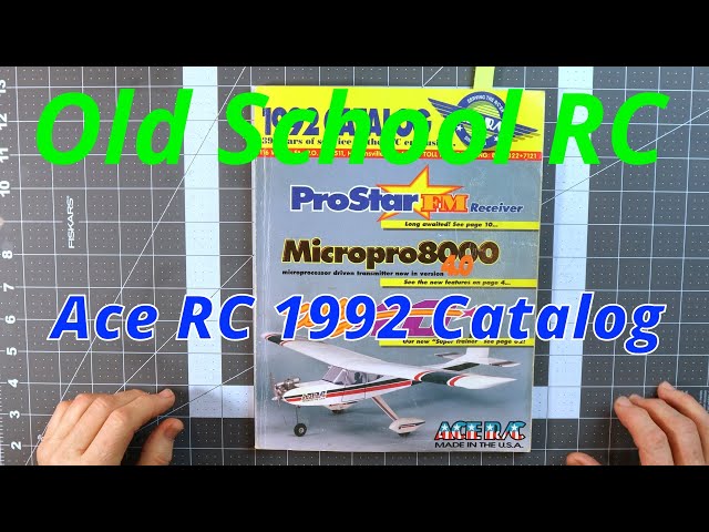 Old School RC Ace RC 1992 Catalog - YouTube