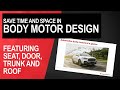 自動車のボディモーター設計で時間とスペースを節約