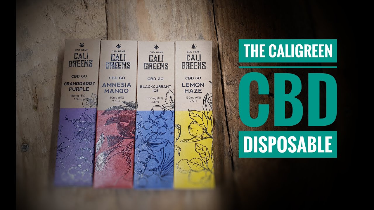 CALI GREENS GO CBD DISPOSABLE POD REVIEW YouTube