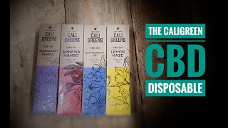 CALI GREENS GO CBD DISPOSABLE POD REVIEW