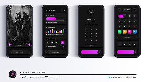 [New][KLWP][Android] Armor Theme for KLWP V2 - SECURITY