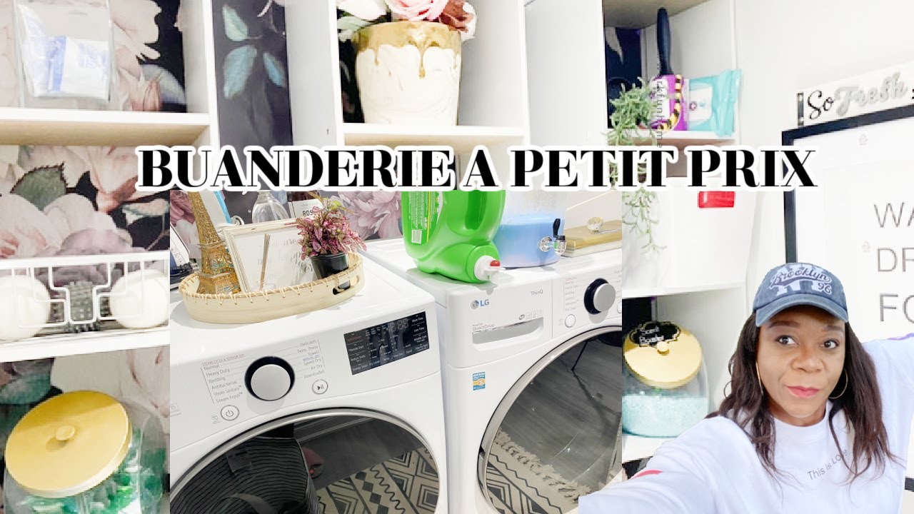 💥RENOVATION COIN BUANDERIE A PETIT PRIX - LAUNDRY CORNER
